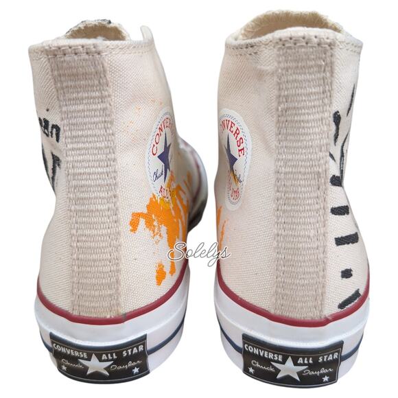 Converse 2015 Andy Warhol Chuck 70 High Meat Sin Limited Edition Sneaker 7 RARE - Picture 3 of 11